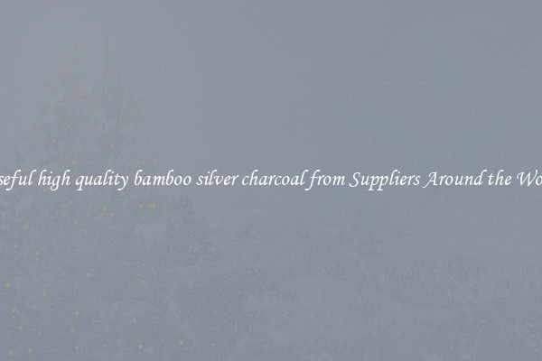 Useful high quality bamboo silver charcoal from Suppliers Around the World
