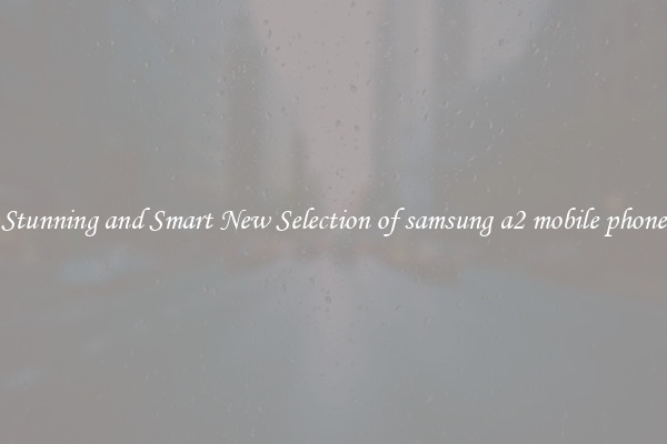 Stunning and Smart New Selection of samsung a2 mobile phone
