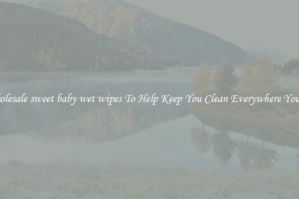 Wholesale sweet baby wet wipes To Help Keep You Clean Everywhere You Go