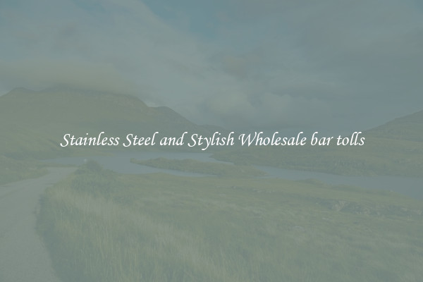 Stainless Steel and Stylish Wholesale bar tolls